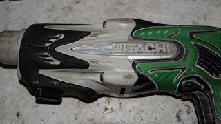 Как поставить переключатель режимов на перфораторе Hitachi DH24PC3