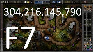 Gemcraft Chasing Shadows F7 304,216,145,790 XP Mana Farm