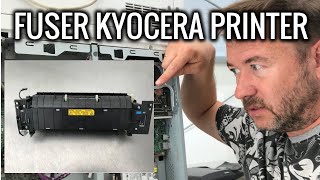 Fuser replacement KYOCERA P6021 FSC2026 FSC2126 FSC2526 FSC5250 FK590