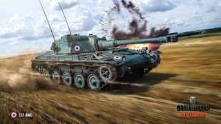 World of Tanks Нагиб ёлки AMX ELC  Шотный ЛТ против 5 10 фрагов  Колобанов WoT