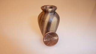Woodturning Miniature Myrtlewood Vase