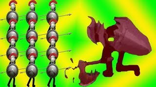 Stick War 2 - (Hard) Spearton VS Spearton