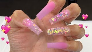 Doing My Own Valentines Nails | Nail Tutorial