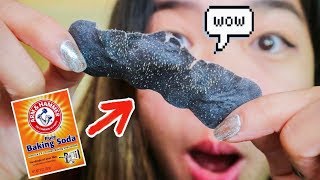 Baking soda HACK for NOSE STRIP?!