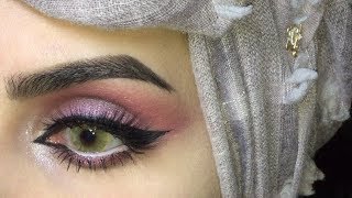 مكياج لحفلة الخطوبة ? باللون الوردي ?