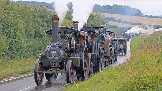 Incredible WW1 Military Vehicle Convoy Steam Through Dorset 11/8/18