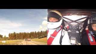 Gatebil Team Slåttland @ Gatebil Vålerbanen 2013 with Andrè Thorvaldsen Accident Angel