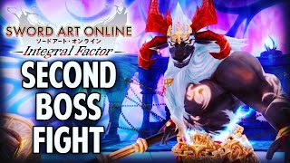 LMFAO WHAT JUST HAPPENED!? Sword Art Online Integral Factor Floor 2 BOSS Asterios GAMEPLAY | SAO IF
