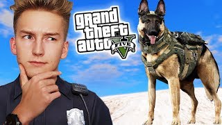 GTA V Policja #5 - PIES POLICYJNY! ?
