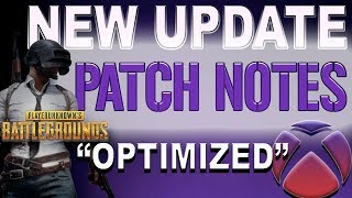 PUBG Xbox New Update: Patch Notes - Improved Optimization!