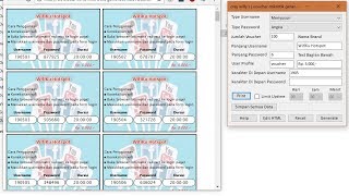 Cara Membuat Voucher Mikrotik Tanpa Userman