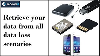 How To Recover Deleted Files From ALL Devices - Recoverit!