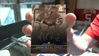 11-12 UD SP Authentic Hockey 12 Box Case Break - C&C #986