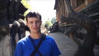 Лаос. Вьентьян. Столица Лаоса. Пешая прогулка по Вьентьяну.
