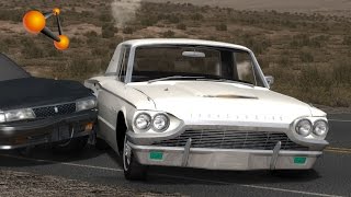BeamNG.Drive Mod : Ford Thunderbird 1964 (Crash test)