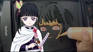 Pancake Art - Kanao Tsuyuri ( Kimetsu no Yaiba / Demon Slayer )
