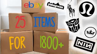 I Flipped These 25 Items On eBay! Bank Was Made!