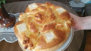 Bakina kuhinja - Slavski kolač osnovni deo (Slava cake basic part)