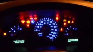 Подсветка панели приборов Додж Караван Dodge Caravan 2002 2,4L