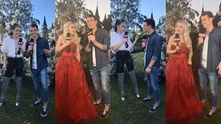 Dove Cameron & Sofia Carson | Instagram Live Stream | 6 November 2017 [Walt Disney World]