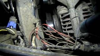 Рено Логан почему пищит ремень генератора (как снять генератор)/Renault Logan remove a generator