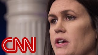 Sarah Sanders berates staff for leak of White House aide's comment on McCain