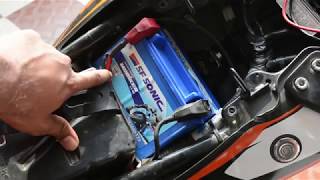 KTM Duke RC Battery Replacement DIY|INDIA