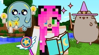 МАЙНКРАФТ, НО МАГИЯ ВОЛШЕБНОЙ КНИГИ И ВОЛШЕБСТВО! СТАЛА ВОЛШЕБНИКОМ В MINECRAFT