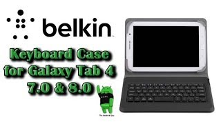 Belkin Portable Keyboard Case For Galaxy Tab 7.0 and 8.0