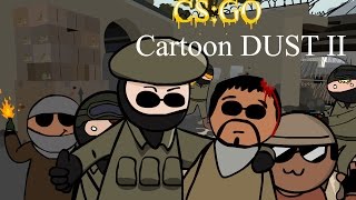 CS GO АНИМАЦИЯ НУБЫ НА ДАСТЕ