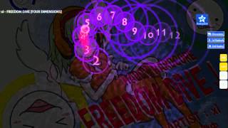 "Osu!" / xi - FREEDOM DiVE (FOUR DIMENSIONS) #1 Autopilot try