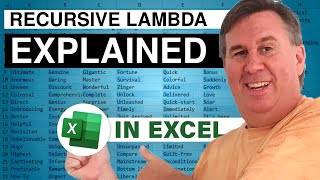 Solving Slugify With Recursive Lambdas In Excel - 2390