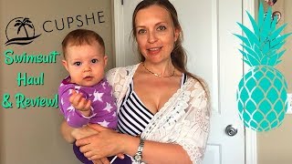 Cupshe Swimsuit Try On Haul & Review Spring 2019 - Real Mom Review
