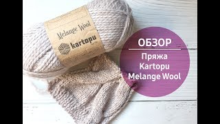 Обзор  / Пряжа Kartopu Melange Wool