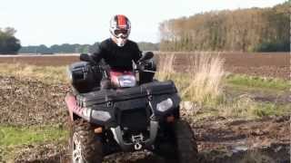 Polaris Sportsman 850 xp : the trailer