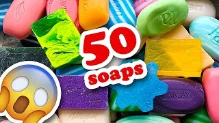 SOAP OPENING HAUL unpacking soap ASMR #1 *no talking*