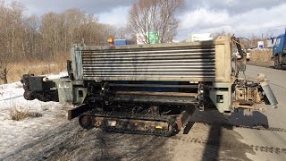 ?ПРОКОЛ ГАЗА под ДОРОГОЙ?УСТАНОВКОЙ горизонтально-направленого бурения(ГНБ)#1 часть