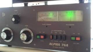 ALPHA 76PA AMATUR AMPLIFIER