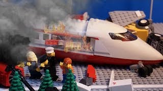 ACIDENTE DE AVIÃO NO LEGO !!