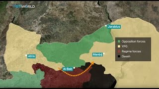 The War in Syria: Regime takes territory from Daesh near Manbij