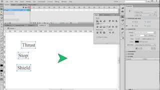 An Interactive Flash Spaceship with Movieclips and Buttons - Part 1