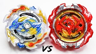Ace Dragon VS Revive Phoenix | Drum VS Phi | Beyblade Burst Gachi/GT Battle