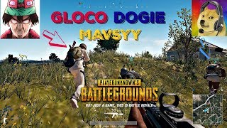 PUBG- I PLAYED WITH GLOCO & DOGIE