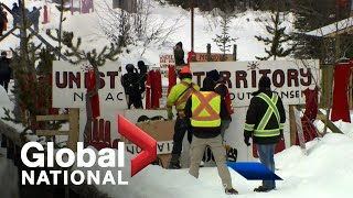 Global National: Feb. 12, 2020 | Cross-Canada pipeline protests tensions increase