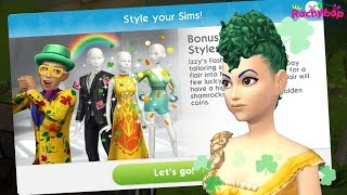 The Sims Mobile Bonus St. Patrick's Day Styles!
