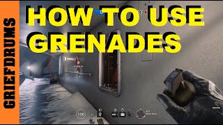 How to use grenades: Rainbow Six Siege