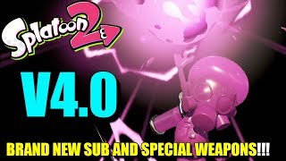 Splatoon 2 - BRAND NEW SUB & SPECIAL WEAPONS, KENSA COLLECTION!? (Splatoon 2 Version 4)