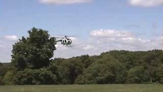 Scale RC Helicopter - T-rex 600 ESP 5 Blade Hughes 500