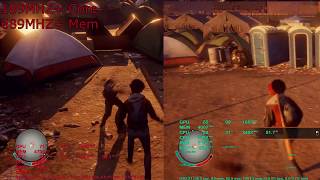 State of Decay 2 4K ULTRA Gtx 1070 Oc Vs Stock