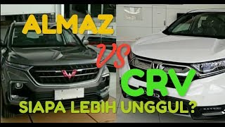 Wuling Almaz vs Honda CRV Turbo: mana yang lebih unggul?